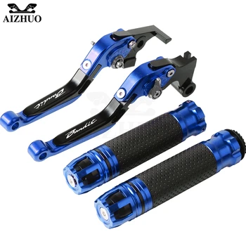 

Motorcycle Brake Clutch Lever Extendable+Hand Grips Handlebar For SUZUKI GSF 1200 GSF1200 BANDIT 2001-2006 2002 2003 2004 2005