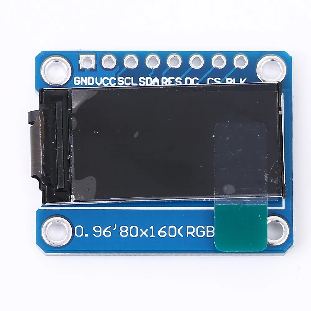 3 В 0 96 дюймовый IPS экран OLED дисплей модуль 80x160 ST7735 SPI для Arduino|Детали и аксессуары