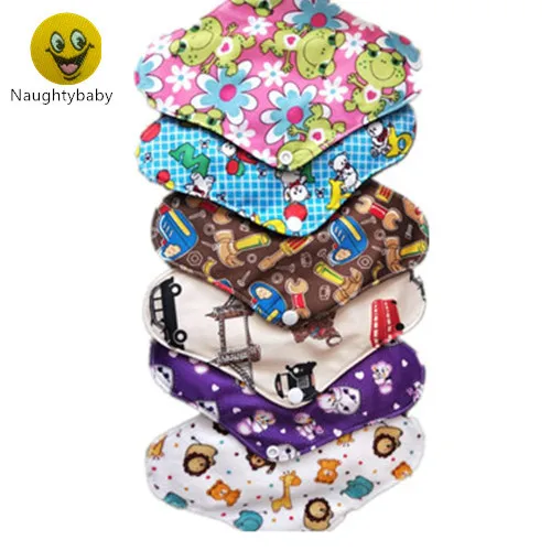 Многоразовые бамбуковые тканевые моющиеся менструальные прокладки Naughtybaby