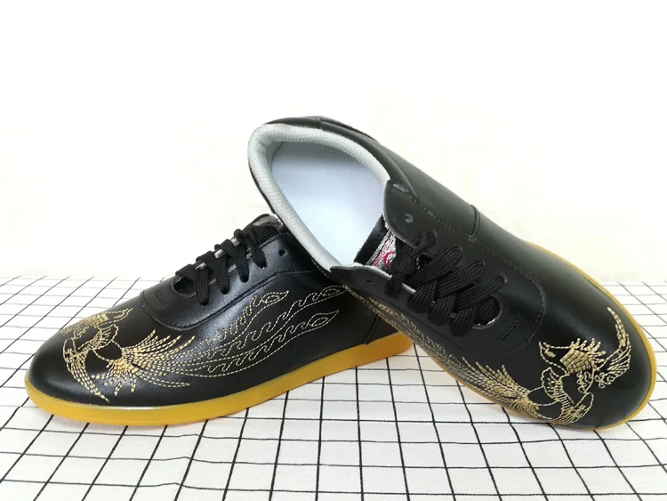 Китайская обувь ушу из натуральной воловьей кожи; обувь taichi; обувь taolu kungfu taiji; обувь для мужчин, женщин, детей, мальчиков, девочек, детей; Дракон