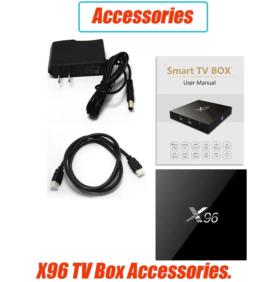 X96 Amlogic S905x Android 6 0 Tv Box 2g Ram 16g Rom Iptv 4k 1080p Ultra Hd Smart Tv 2 4g Wifi Set Top Box Receiver Pk X92 Wifi Set Top Box Tv Box 2g Ramiptv