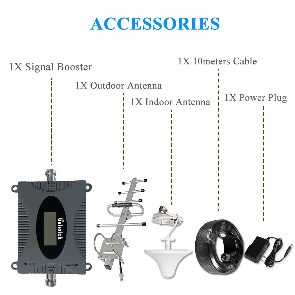 Lintratek GSM 900MHz Cellular Signal Booster