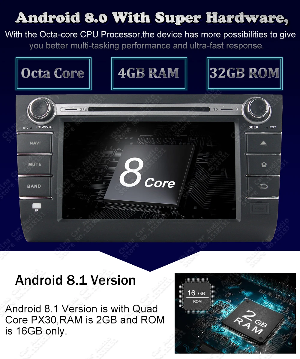 Sale Octa core Android 8.0/Quad Core Android 8.1 car dvd player for Suzuki swift 2004 2005 2006 2007 2008 2009 2010 Car Radio GPS 3