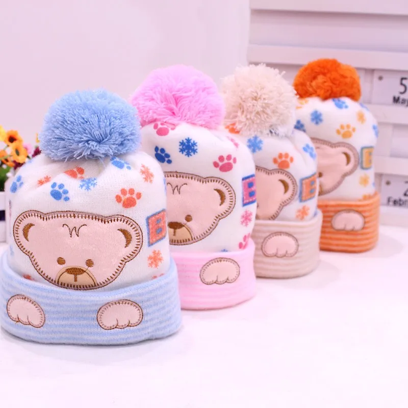 Baby Hat Kids Winter Hat Newborn Cap hot sale Super-soft Cashmere hat For Boys And Girls Baby clothing Free Shipping (5)