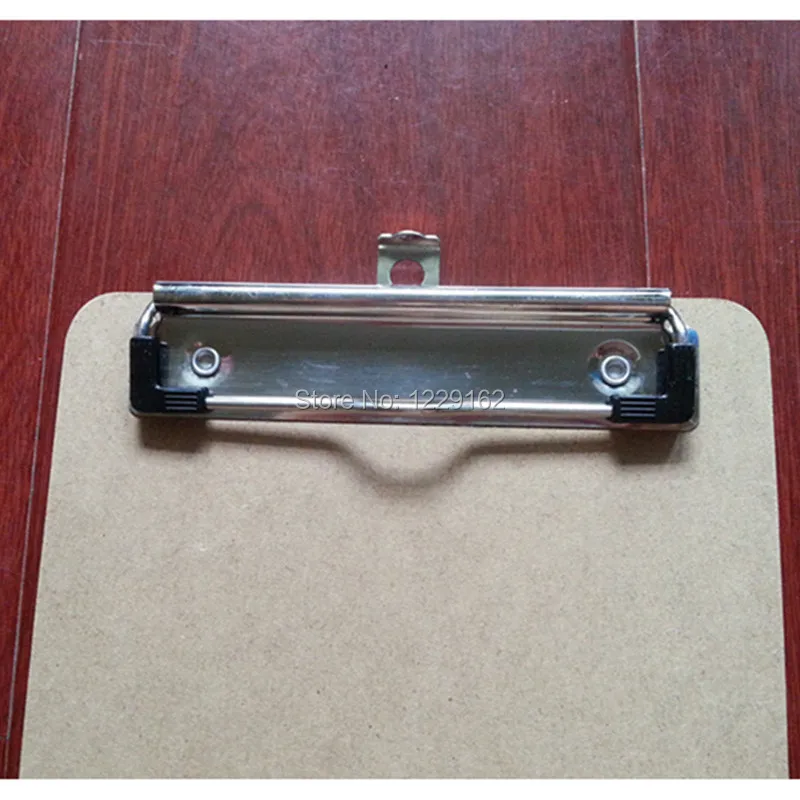 

A5 writing board Plywood Wooden file clip board menu clipboard with plate clip