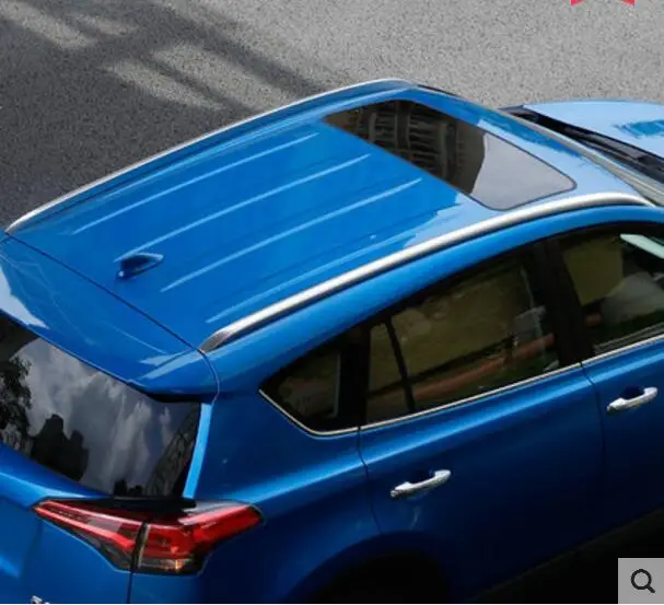 سيارة الألومنيوم سبيكة حامل سقفي الأمتعة الأمتعة شريط يناسب لتويوتا RAV4 RAV 4 2014 2015 2016 2017 2018 2019 سيارة الألومنيوم سبيكة حامل سقفي الأمتعة الأمتعة شريط يناسب لتويوتا RAV4 RAV 4 2014 2015 2016 2017 2018 2019