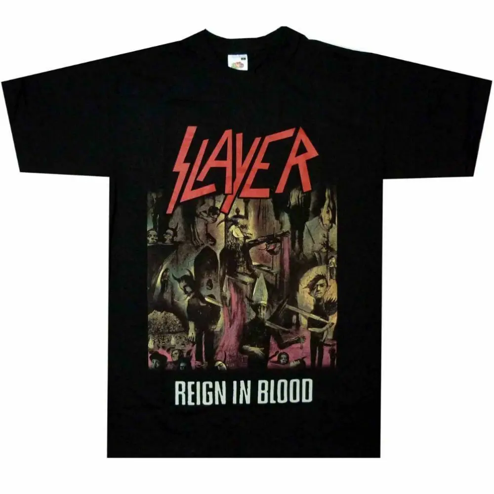 Slayer 'Reign в Неустрашимый Flames футболка NEW &amp официальный!|Футболки| |