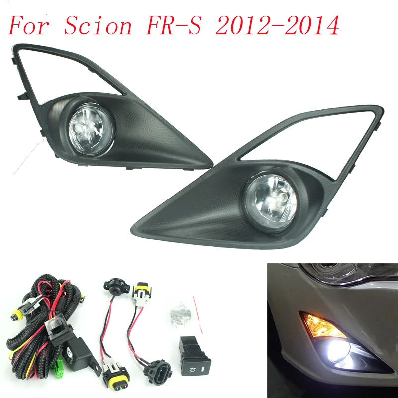

Fog light for Scion FR-S FRS 2012-2014 fog lamps Clear Yellow Lens Bumper Fog Lights Driving Lamps Daytime Running light