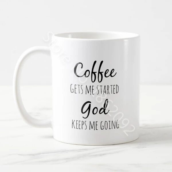 God Planking on Mt Everest Coffee Mug