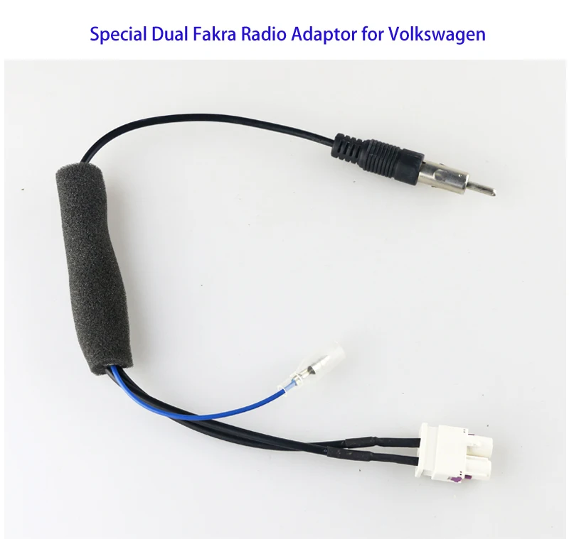 OEM VW RNS510(MFD3) RCD510 310 адаптер для радиоантенны 2 в Конверсионный кабель Jetta Golf MK5 mk6 Passat