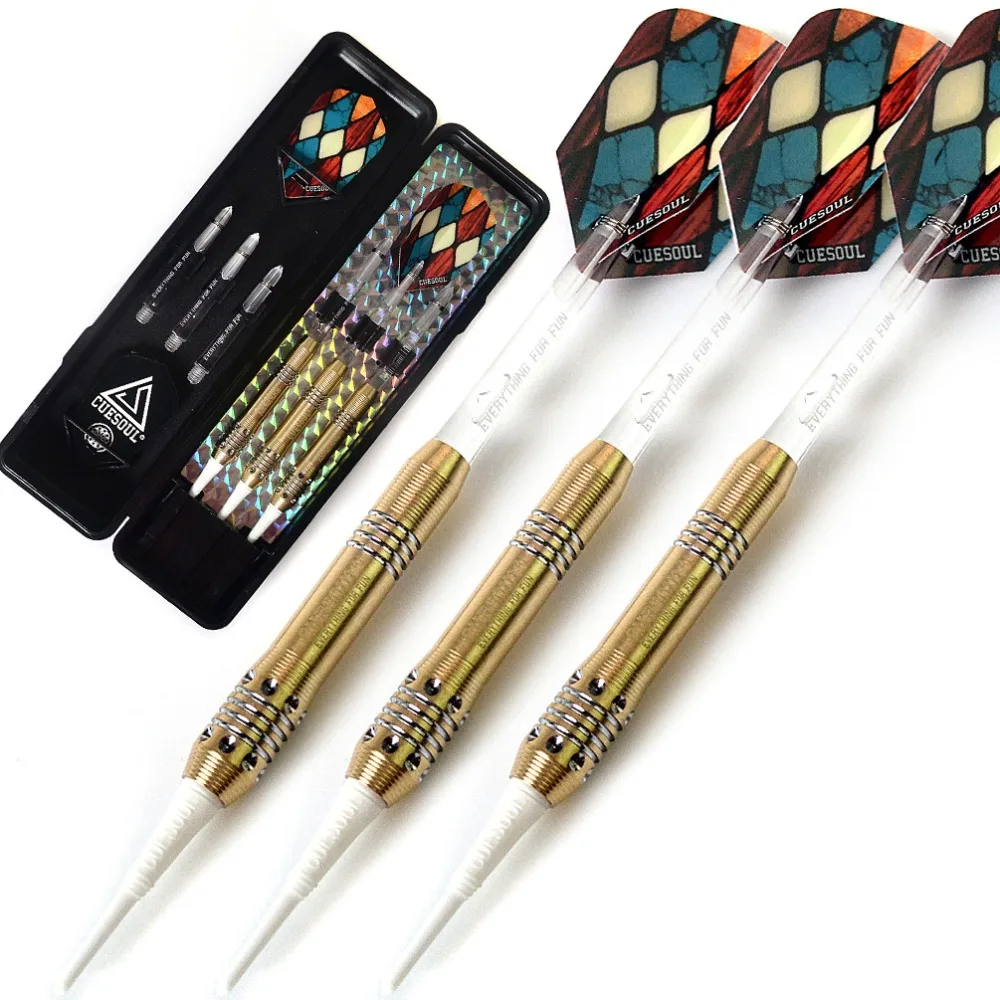 CUESOUL Soft Tip Dart Set with 16 Grams Weight Dart Barrels CSBCD005in