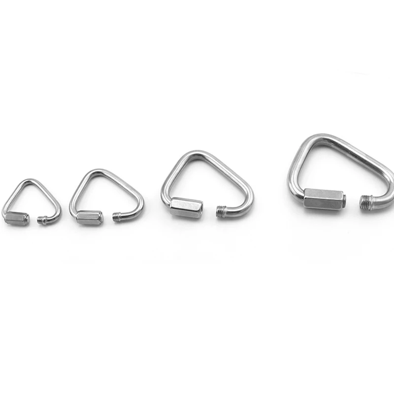 5 шт. карабин из нержавеющей стали для быстрого крепления замков|screw hook|stainless screw