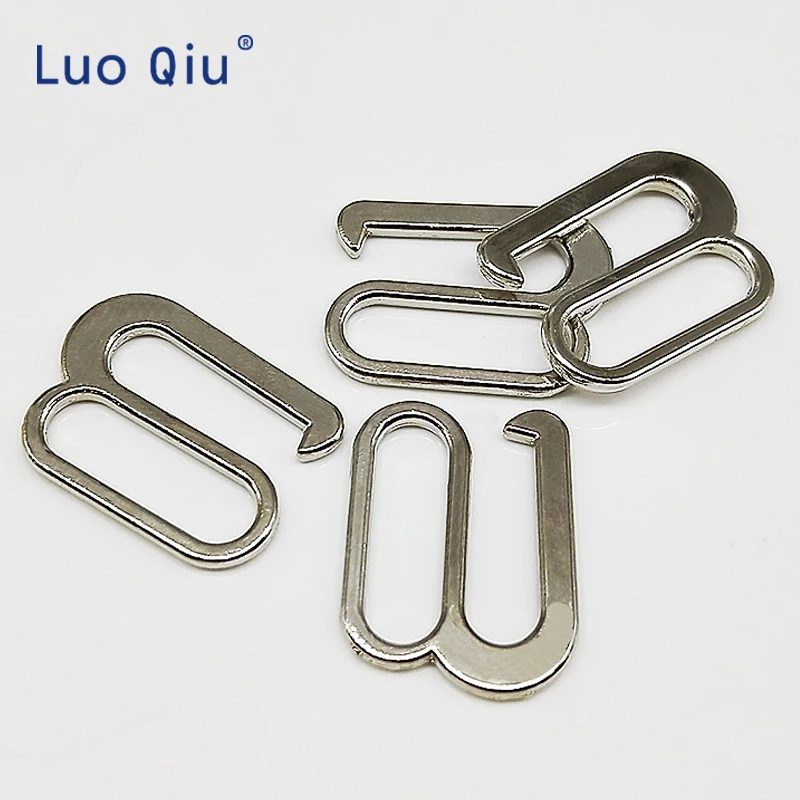 Luo Qiu (10 шт./лот) серебристые 9 автомобильных ковриков Пряжка для обуви бюстгальтер