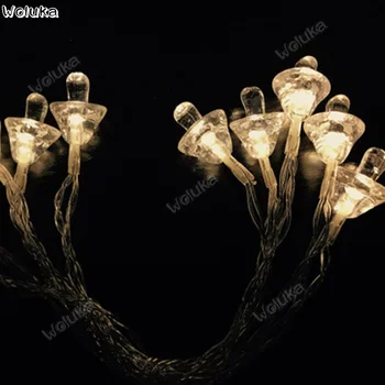 

Led small mushroom shape pendant light string shape string lights festival venue layout decoration small lantern CD50 W03