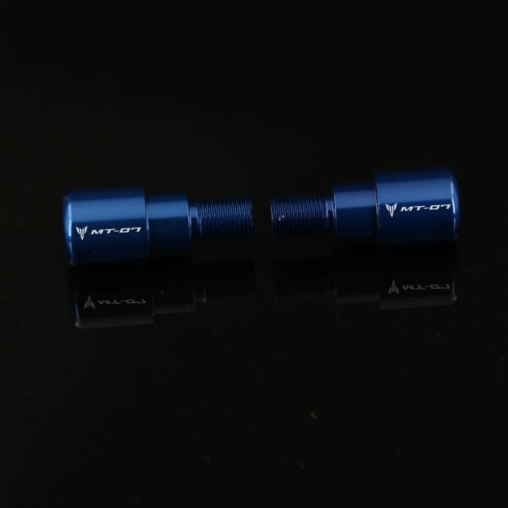 Наконечники Руля Мотоцикла RiderJacky CNC захваты ползунок для Yamaha MT 07 MT07 2014 UP 2015 2016 2017
