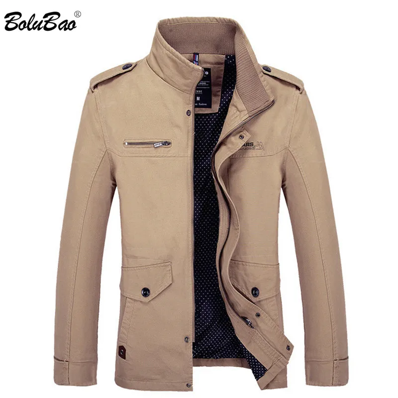 

BOLUBAO Men's Winter Fashion Jacket 2019 New Men Warm Lining Cotton Coat Male Windbreaker Casual Jacket Clothing