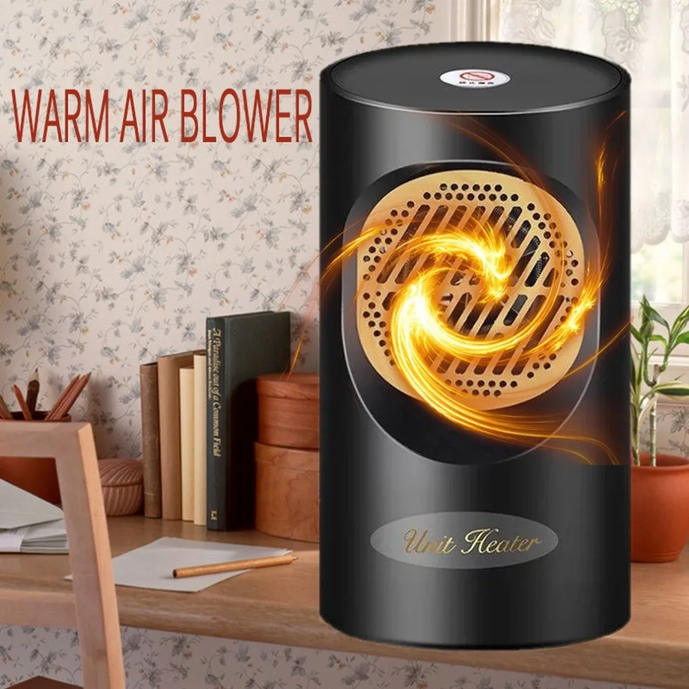 

Household Electric Heater Fan Office Warming Feet Warmer Hand Warmer Mini Winter Fan Heater with Overheat Protection
