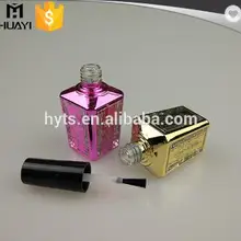 15 мл на заказ УФ покрытие уникальный пустой гель лак для ногтей бутылка