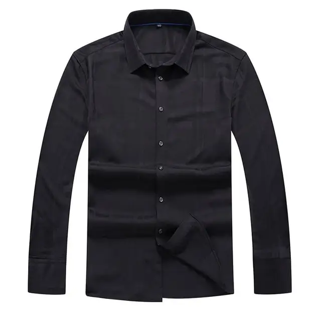 Autumn winter 8XL plus size Men Dress Shirts Brand Clothing Fashion