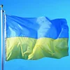 Bandera de Ucrania de poliéster, bandera nacional de país y bandera de Ucrania, decoración del hogar, 90x150cm/60x90cm/40x60cm/15x21cm ► Foto 3/3