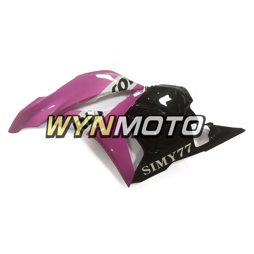 Мотоцикл Обтекатели Кузов для Honda CBR600RR F5 год 09 10 11 12 покрашенных в блестящий черный цвет фиолетовый ABS Пластик инъекций Спортбайк обтекатель