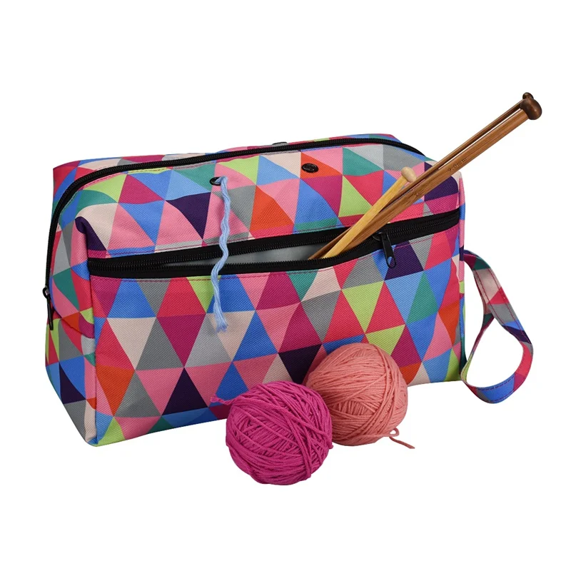 Бренд Looen, сумка для хранения пряжи, сумка, сумка для вязания, сумка-тоут, чехол для хранения, для вязания крючком, спиц, швейных аксессуаров