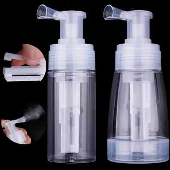 

Sub-bottle Transparent dry powder spray bottle Dismountable Travel Powder Spray Bottle PET Material Cosmetics Bottles20