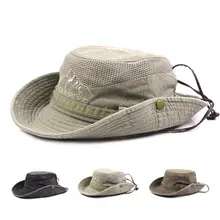 Fashion Summer Casual Cotton Bucket Hat Boonie Basic Hunting Fishing Outdoor Summer Cap Unisex