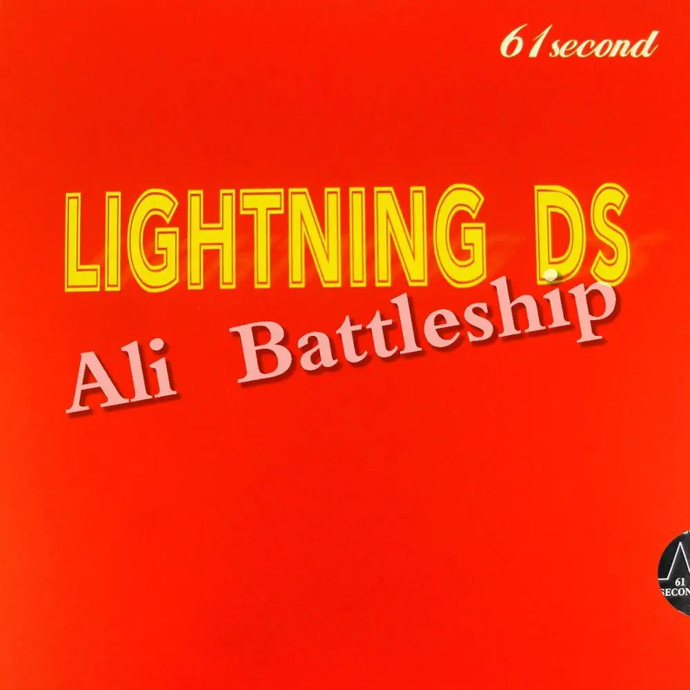 الأصلي 61 الثاني البرق دس NON-TACKY بيبز-في تنس طاولة بينغبونغ المطاط مع الإسفنج