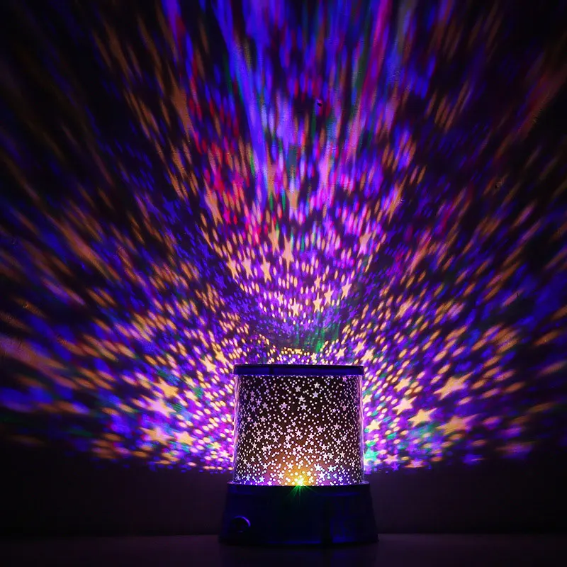 

Star Light Projector LED Night Light Sky Star Moon Master Children Kids Baby Romantic Colorful Decor Battery Projection Lamp