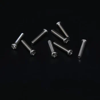 

20pcs M3.5 GB818 Electronic small screw Round head Phillips Pan heads nickel plated screws 4mm-30mm Length