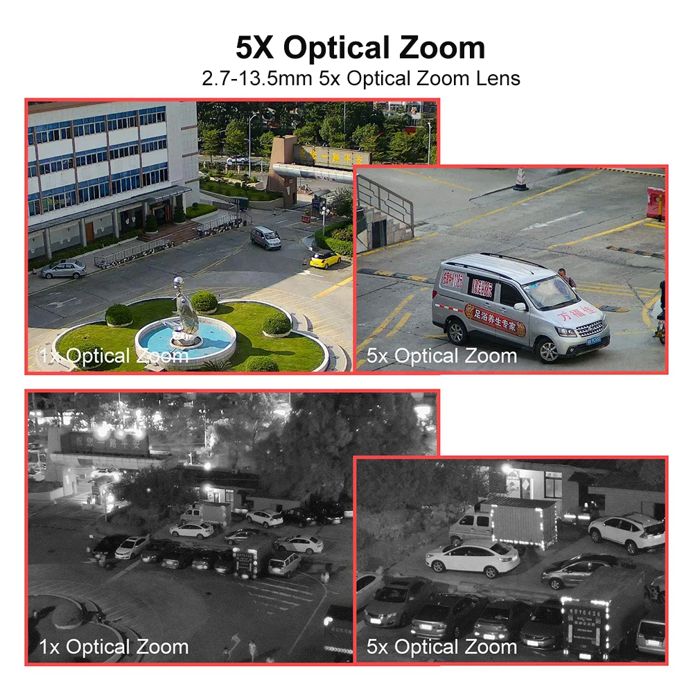4 дюйма WI-FI IP PTZ Камера 1080P 5X зум Авто фокус 2,7-13,5 мм на открытом воздухе Беспроводной безопасности Камера металлический корпус Скорость купольная ИК 60 м