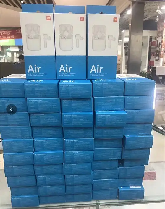 Bluetooth наушники Xiaomi Air TWS беспроводная гарнитура с микрофоном шумоподавление звук
