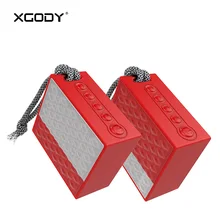 XGODY X9N мини наушники-вкладыши TWS с Портативный Bluetooth Динамик Беспроводной 10 м Диапазон Динамик с микрофоном громкой связи Bluetooth гарнитура для телефона Колонка IP66 Водонепроницаемый