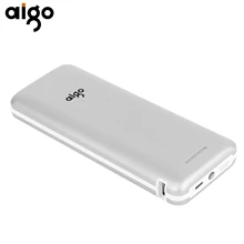 Aigo 20000 мАч Мощность банк S6 большой Ёмкость Портативный Мощность банк Зарядное устройство Внешний Батарея пакет Питание для смартфонов Tablet