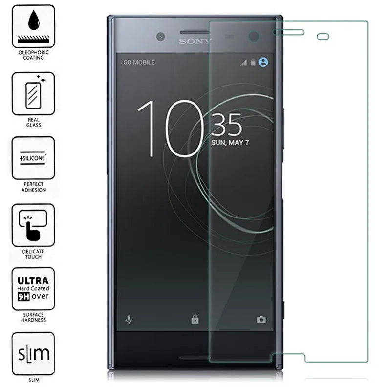 Закаленное стекло для Sony Xperia XZ Premium 9H ультратонкая прозрачная защитная пленка