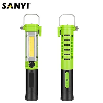 COB LED Flashlight Magnetic Work Light Pick Up Rod Torch Inspection Lamp Hanging Hook Camping Lantern Emergency Hammer Cutter
COB LED Flashlight Magnetic Work Light Pick Up Rod Torch Inspection Lamp Hanging Hook Camping Lantern Emergency Hammer Cutter