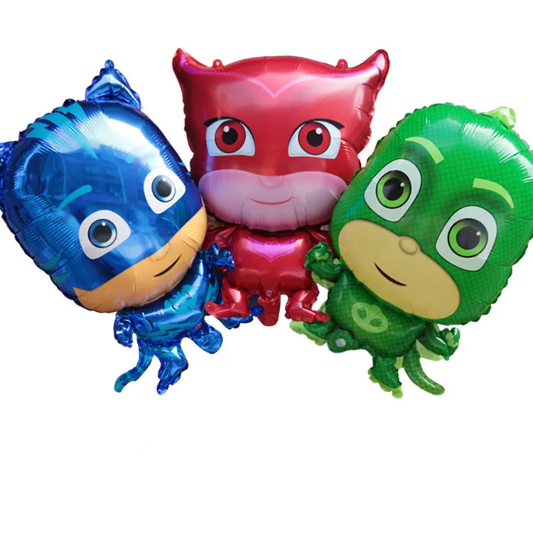 Pj маска плавающая Q версия Дети День Рождения вечерние выставка декораций воздушный шар мультфильм алюминиевые воздушные шары игрушки для детей подарок 2B20