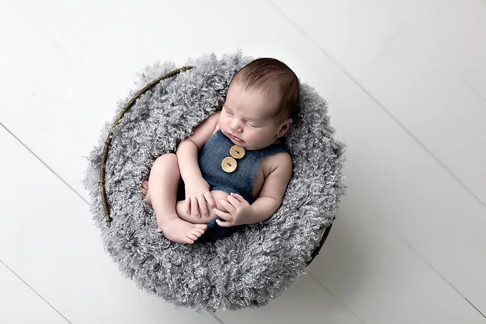 model 5 Newborn Props мягкий мохер для маленьких мальчиков Обувь для девочек костюм детские трикотажные Пуговицы комбинезон Детские реквизит для новорожденных фотографии Интимные аксессуары - Цвет: model 5