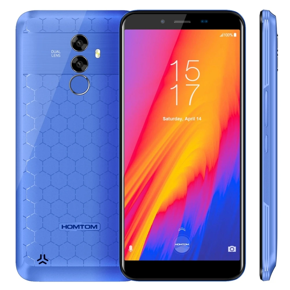 Оригинальный HOMTOM S99 мобильного телефона 5 дюйма Экран 4 Гб Оперативная память 64
