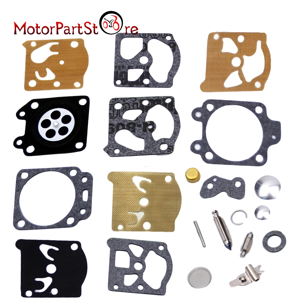 Carburetor Repair Kit Carb Rebuild Tool Gasket Set for Walbro K20 WAT