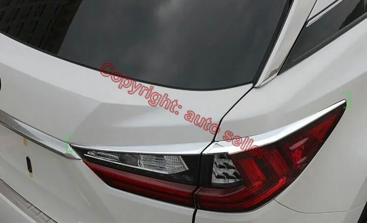 Хромированный задний фонарь для Lexus RX Class RX350 RX405h 2016 2018 ABS|light trim|abs chrometrim chrome |