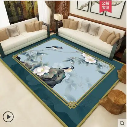 

200cm*300cm big carpets 2017 New European Modern Household Carpets Sitting Room Bedroom Tea Table Rugs Luxury Simple Rectangular
