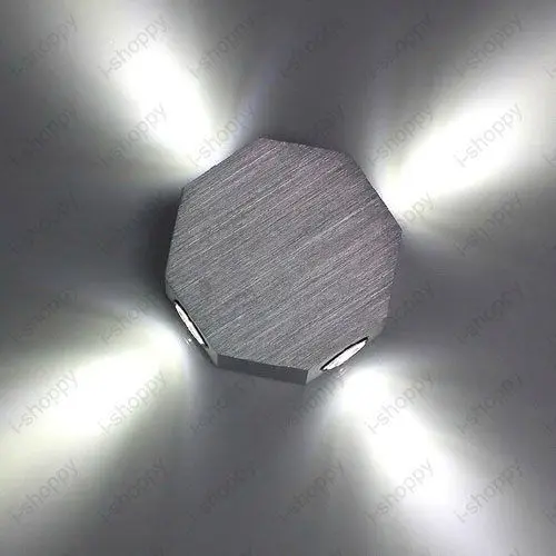 

Octagon 4W LED Wall Sconce Light Dimmable/Not Lamp Fixture Kit Exhibition Hall Vestibule Dining Room Bar