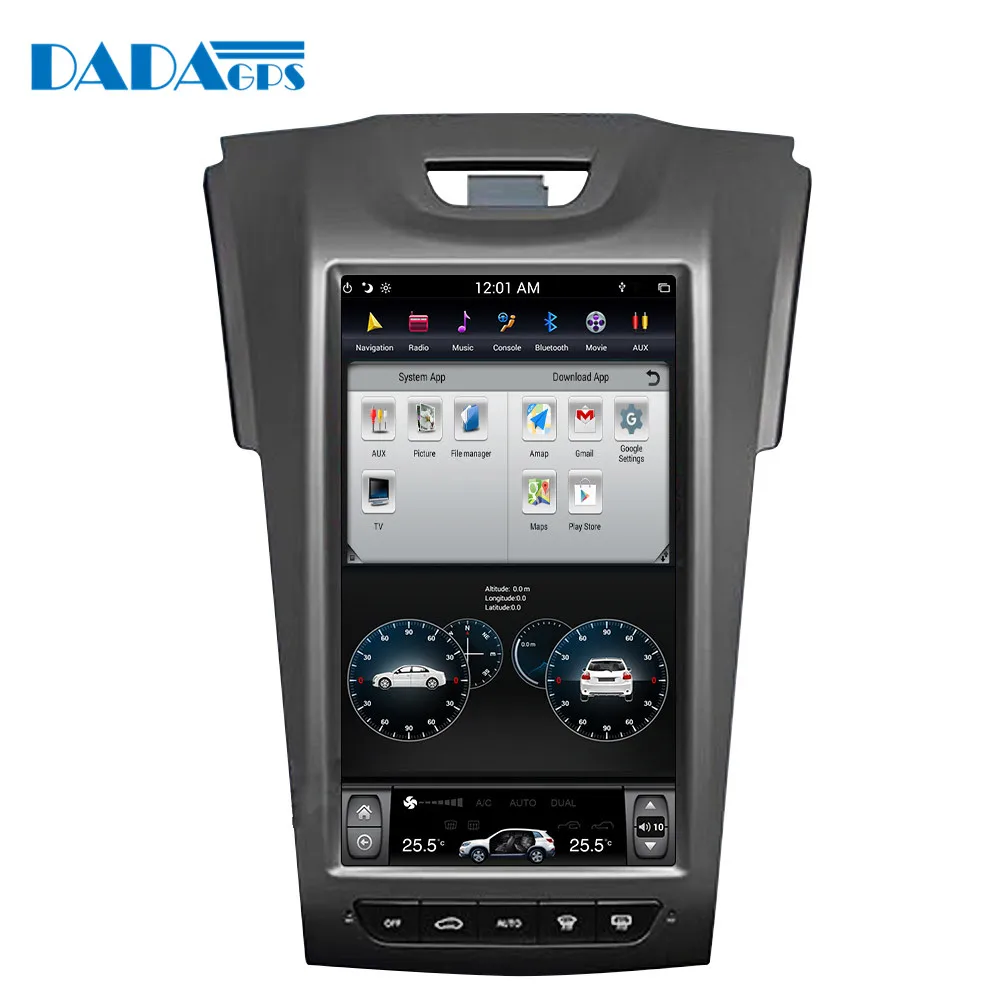 Sale 11.8"Tesla style Android Car multimedia Radio player For Chevrolet S10 for ISUZU D-MAX GPS Map Navigation No dvd player WIFI 3
