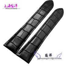 Real crocodile leather strap leather used card LiBo W7100037 22 25 mm male