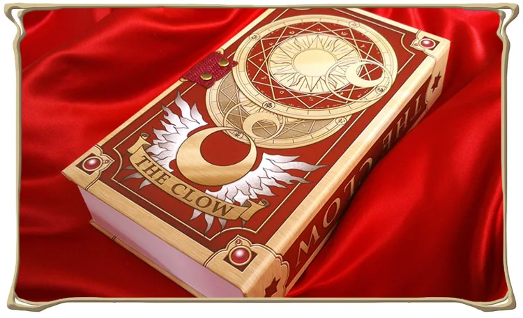 Аниме 53 шт. Cardcaptor карты с Сакурой набор с золотым Клоу книга карта таро в коробке