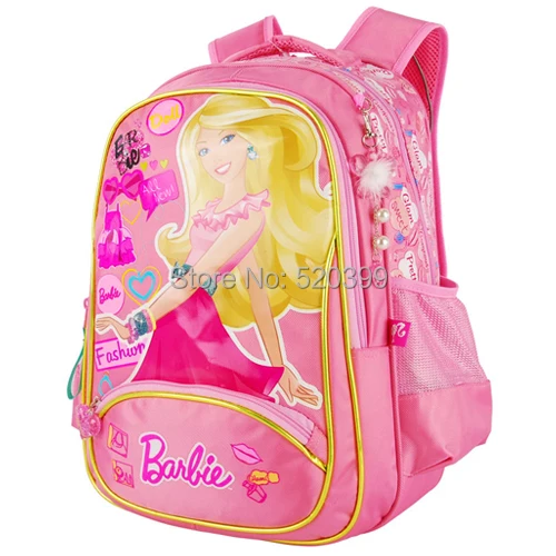 Barbie cartoon children books/shoulder/school bag backpack/rucksack for ...