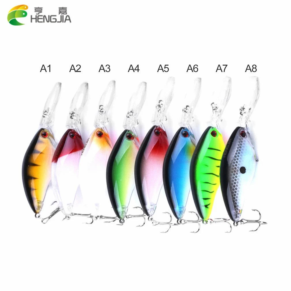  HENGJIA Fishing Tackle 29g/10.5CM Bionic Rock Bait Crank Swim Hard Bait Fishing False Bait Lure Fak