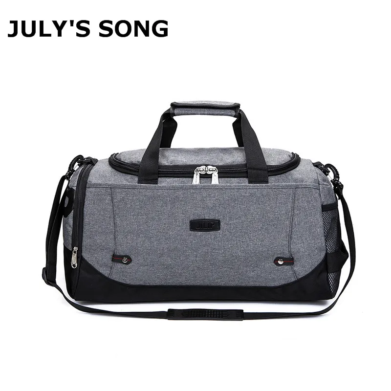 

JULY'S SONG Travel Bag Large Capacity Men Hand Luggage Travel Duffle Bags Nylon Weekend Bags Women Multifunctional Travel Bag